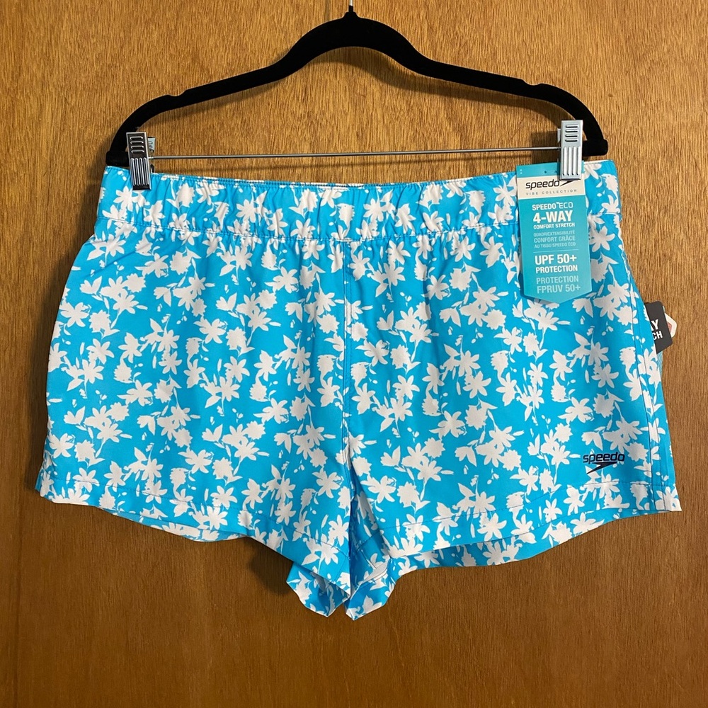 NWT Speedo Vibe Collection Swim Shorts